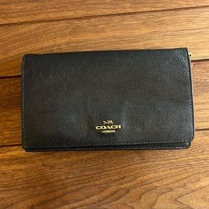 Coach fold over Crossbody